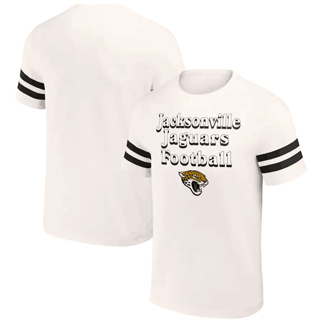 Men's Jacksonville Jaguars Cream x Darius Rucker Collection Vintage T-Shirt